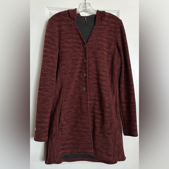 Kuhl Isla Long Button Cardigan Wool Blend - Picture 2 of 10